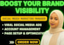 boost your shopify marketing, dropshipping,  social media  manager promotion